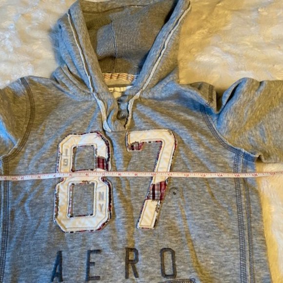 Aeropostale Grey Hoodie Ladies Junior Size Small NWOT - Picture 8 of 10